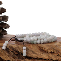 Baikalla Jewelry jade beads bracelet Copy of Natural Jadeite Jade 10 mm Round Lavender Beads Bracelet ( 10 mm )
