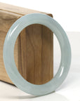Baikalla Natural Jadeite Jade Bangle Bracelet (55.3 mm) 