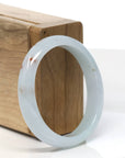 Baikalla Natural Jadeite Jade Bangle Bracelet (53 mm) 