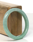 Baikalla Natural Jadeite Jade Bangle Bracelet (55 mm) 