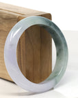 Baikalla Natural Jadeite Jade Bangle Bracelet (55.7 mm) 