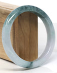 Baikalla Natural Jadeite Jade Bangle Bracelet (63.1 mm) 