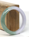 Baikalla Natural  Jadeite Jade Bangle Bracelet (54.6 mm) 