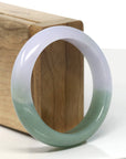 Baikalla Natural  Jadeite Jade Bangle Bracelet (54.6 mm) 