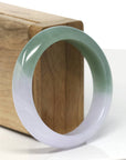 Baikalla Natural  Jadeite Jade Bangle Bracelet (54.6 mm) 