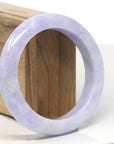 Baikalla Natural Lavender Jadeite Jade Bangle Bracelet (57.7 mm) 