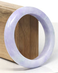 Baikalla Natural Lavender Jadeite Jade Bangle Bracelet (57.7 mm) 
