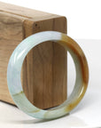 Baikalla Natural Jadeite Jade Bangle Bracelet (58.3 mm) 