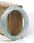 Baikalla Natural Green Jadeite Jade Bangle Bracelet (55.9 mm) 