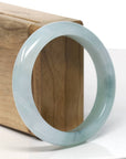 Baikalla Natural Green Jadeite Jade Bangle Bracelet (55.9 mm) 