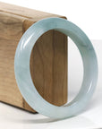 Baikalla Natural Green Jadeite Jade Bangle Bracelet (55.9 mm) 