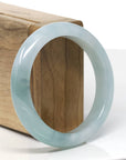 Baikalla Natural Green Jadeite Jade Bangle Bracelet (55.9 mm) 