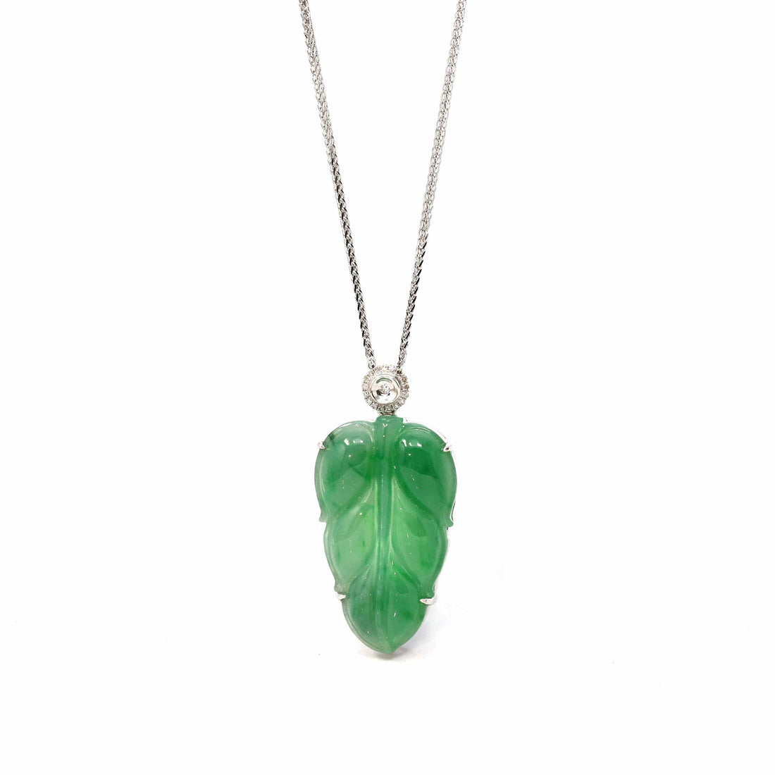 Glowing Ice Gre Jade Cabochon Ring 925 Sterling Silver | Natural Burmese Jade Jade A Goods | Gift Giving - Shop Eljade Geral Rings - Pinkoi