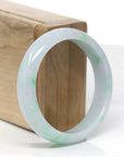 Baikalla™ "Classic Bangle" Genuine Jadeite Jade Green Bangle Bracelet (55.48mm) 
