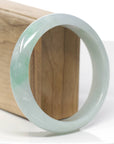 Baikalla™ "Classic Bangle" Genuine Jadeite Jade Green Bangle Bracelet (61.87mm)