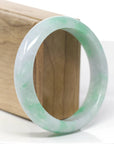 Baikalla™ "Classic Bangle" Genuine Jadeite Jade Green Bangle Bracelet (59.39mm)