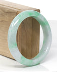 Baikalla™ "Classic Bangle" Genuine Jadeite Jade Green Bangle Bracelet (55.93mm)