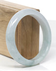 Baikalla "Classic Bangle" Blue-Green Genuine Burmese Jadeite Jade Bangle Bracelet ( 59.09 mm) 