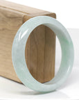 Baikalla™ "Classic Bangle" Genuine Burmese Jadeite Jade Bangle Bracelet (55.93mm)