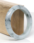 Natural Burmese Blue-green Jadeite Jade Bangle Bracelet (57.07mm)