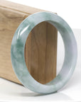 Genuine Burmese Jadeite Jade Bangle Bracelet (  58.58 mm )