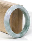 Genuine Burmese Jadeite Jade Bangle Bracelet (  58.58 mm )