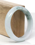 "Classic Bangle" Forest Green Jadeite Jade Bangle (58.71 mm) 