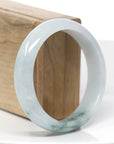 "Classic Bangle" Forest Green Jadeite Jade Bangle (58.71 mm) 