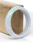 Baikalla Natural Lavender- Green Jadeite Jade Bangle Bracelet (56.24 mm) 