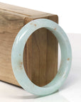 Baikalla Green "SaJin" Gold Dust Jadeite Jade Bangle Bracelet (54.3 mm) 
