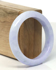 Baikalla Lavender Jadeite Jade Bangle Bracelet (55mm) 