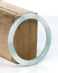 Baikalla Jewelry Jadeite Jade Bangle Bracelet Baikalla "Petite" Natural Burmese Blue-green Jadeite Jade Bangle Bracelet (53.9 mm) 