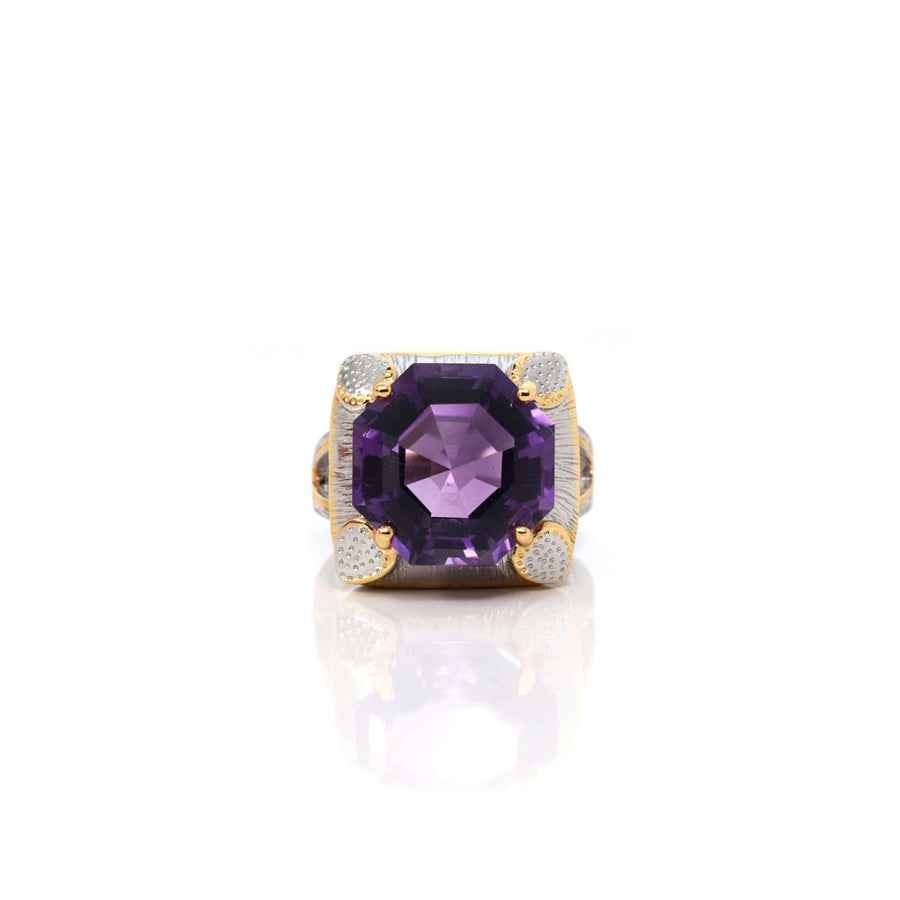 Baikalla Jewelry Gemstone Ring Copy of Baikalla™ Sterling Silver Amethyst Ring
