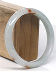 Baikalla Green with SaJin "Golden Dust" Jadeite Jade Bangle Bracelet (62.1mm) 