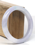 Baikalla Lavender Jadeite Jade Bangle Bracelet (59.6mm) 
