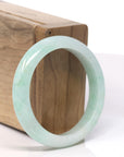 Baikalla Apple-Green Jadeite Jade Bangle Bracelet (50.9mm) 