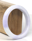 Baikalla Lavender Jadeite Jade Bangle Bracelet (59.6mm) 