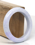 Baikalla Vixen Purple Jadeite Jade Bangle Bracelet (53.8mm) 