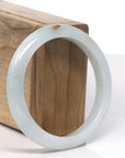 Baikalla Green With SaJin Jadeite Jade Bangle Bracelet (57.5mm) 