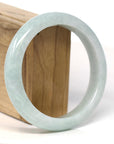 Baikalla Jewelry Jadeite Jade Bangle Bracelet Baikalla Natural Burmese Green Jadeite Jade Bangle Bracelet (62.26mm) 