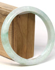 Baikalla Jewelry Jadeite Jade Bangle Bracelet Baikalla Natural Burmese Green Jadeite Jade Bangle Bracelet (66.13mm) 