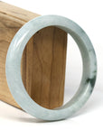 Baikalla Jewelry Jadeite Jade Bangle Bracelet Baikalla Natural Burmese Blue-Green Jadeite Jade Bangle Bracelet (55.81 mm) 