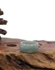 Baikalla Jewelry Jadeite Jade Bangle Bracelet Genuine Burmese Blue-green Jadeite Jade Men's Band Ring