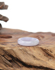 Baikalla Natural Icy Vibrant Lavender Jadeite Jade Traditional Ring 
