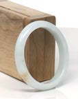 Baikalla Light Green W/ Sajin Burmese Jadeite Jade Oval Bangle (55.4mm ) 