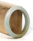Baikalla Jewelry Jadeite Jade Bangle Bracelet "Classic Princess Half Round" Yellow Jadeite Jade Bangle (56.7 mm) 