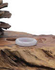 Baikalla Light Lavender Burmese Jadeite Jade Traditional Ring 