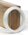 Baikalla™ "Classic Bangle" Genuine Burmese Jadeite Jade Bangle Bracelet (57.3mm)