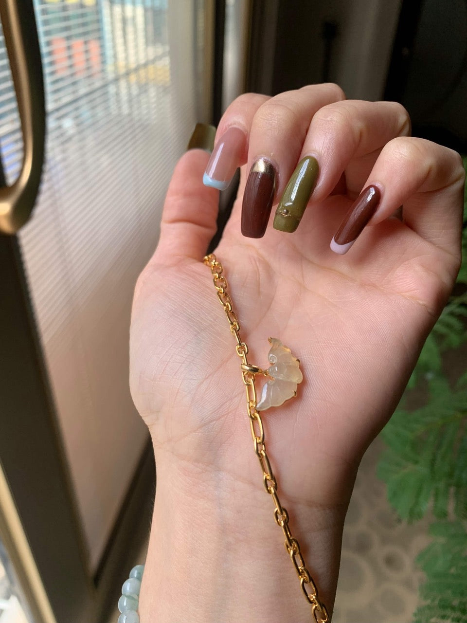Custom 18K Yellow Gold Icy Yellow Jadeite Jade Bat Bracelet Gold Setting (Gold Setting Only)