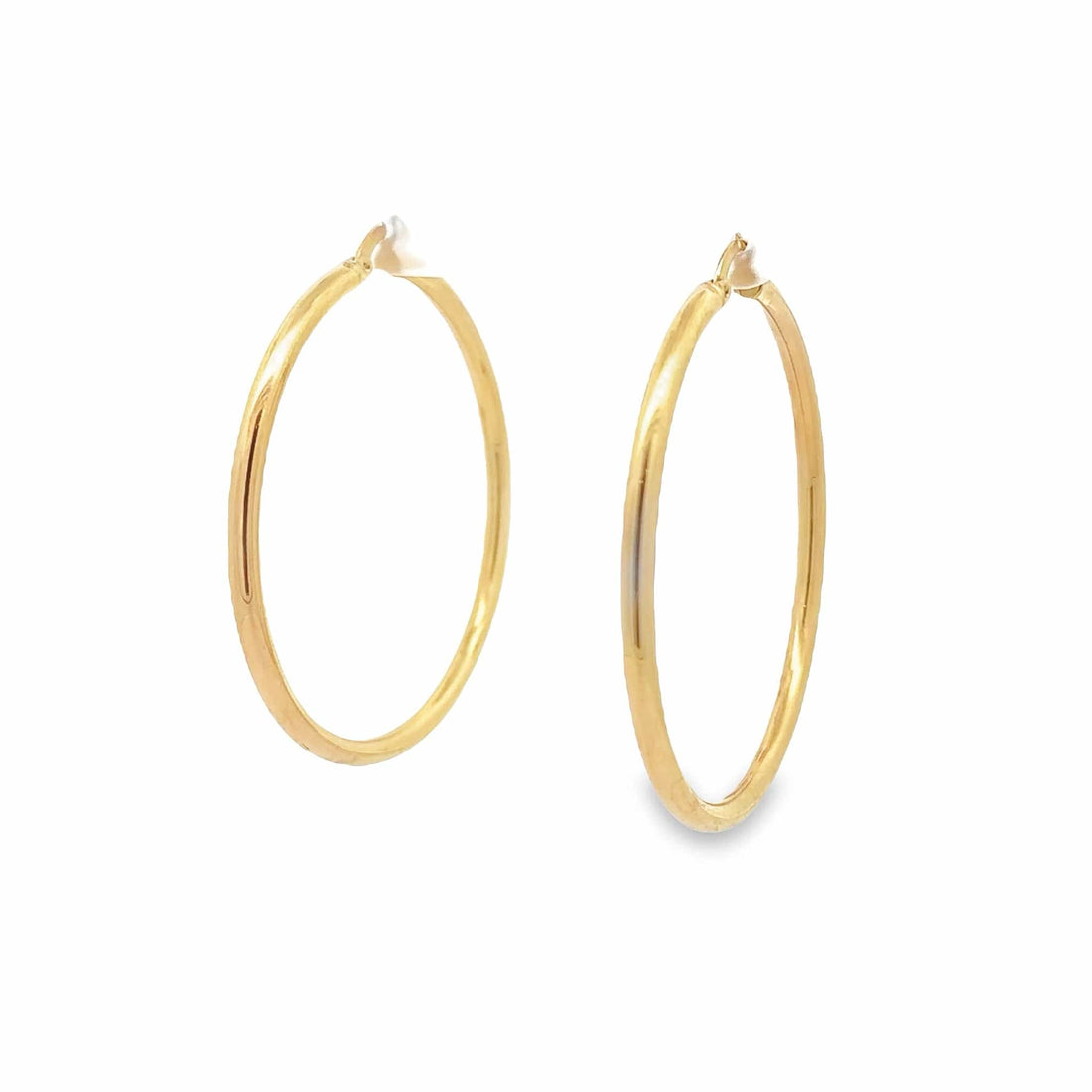 Baikalla Jewelry Silver Gemstone Earrings Baikalla Hallow 14k Gold Dangle Hoop Earrings